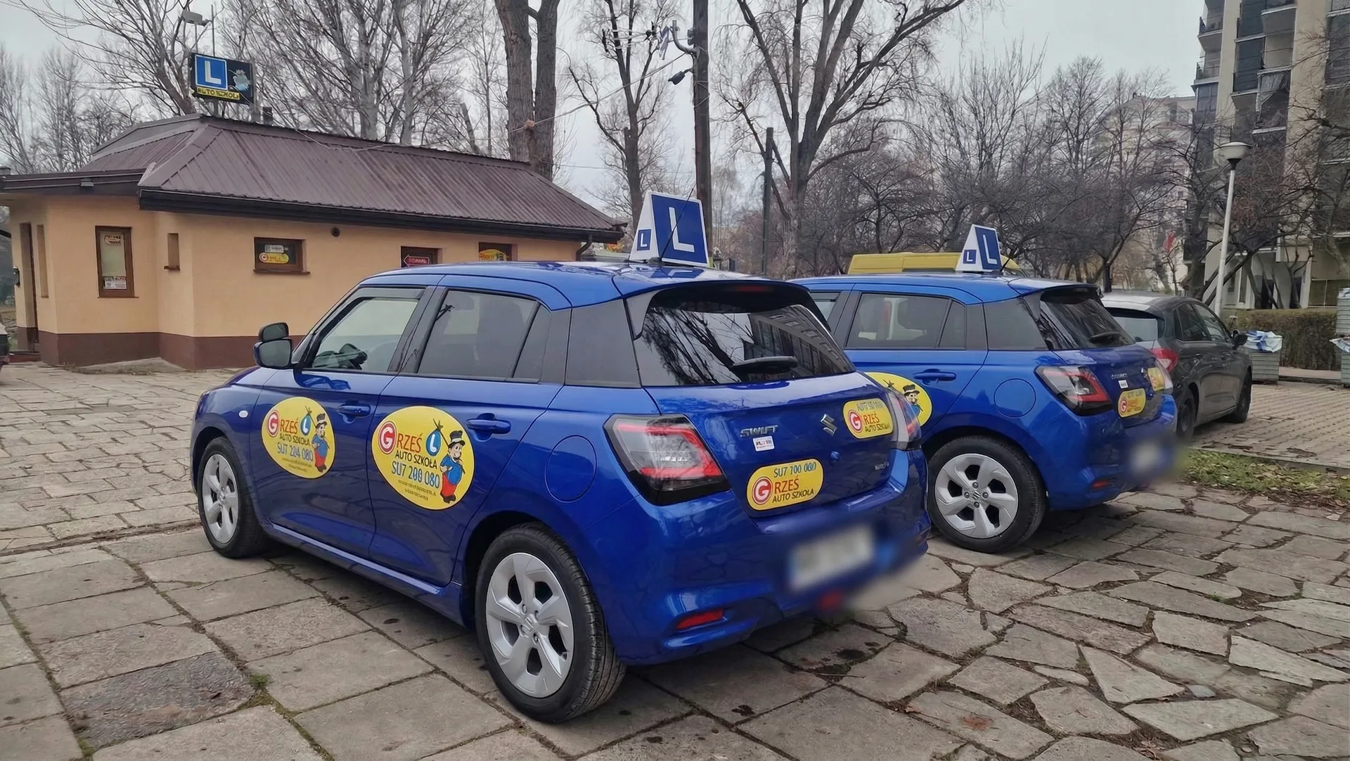 Flota samochodów szkoleniowych